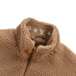 Louis Vuitton 24Fw Leather Lambskin Stand Collar Jacket