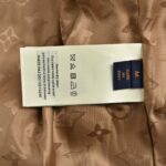 Louis Vuitton 24Fw Leather Lambskin Stand Collar Jacket