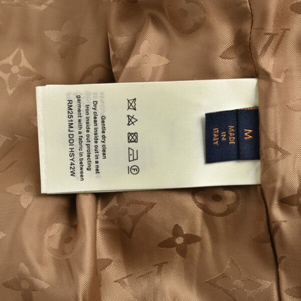 Louis Vuitton 24Fw Leather Lambskin Stand Collar Jacket