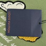 Louis Vuitton Embroidered patchwork baseball jacket