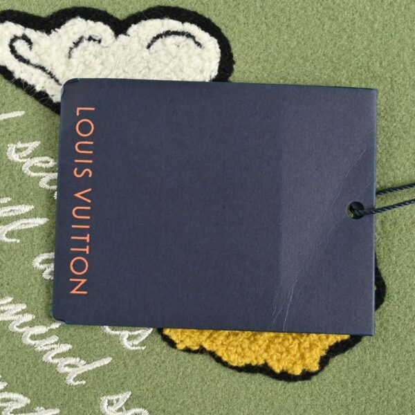 Louis Vuitton Embroidered patchwork baseball jacket