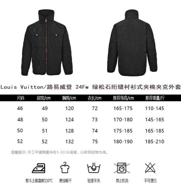 Louis Vuitton 24Fw Padded Jacket