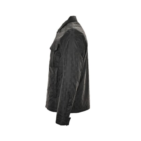 Louis Vuitton 24Fw Old Fashioned Thin Cotton Jacket Black