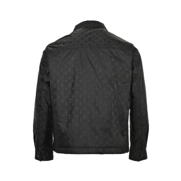 Louis Vuitton 24Fw Old Fashioned Thin Cotton Jacket Black