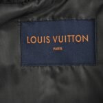 Louis Vuitton 24Fw Old Fashioned Thin Cotton Jacket Black