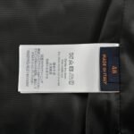 Louis Vuitton 24Fw Old Fashioned Thin Cotton Jacket Black