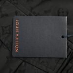 Louis Vuitton 24Fw Old Fashioned Thin Cotton Jacket Black