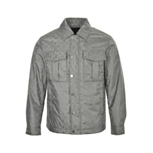 Louis Vuitton 24Fw Old Fashioned Thin Cotton Jacket Grey