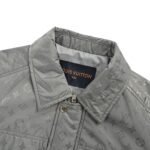 Louis Vuitton 24Fw Old Fashioned Thin Cotton Jacket Grey