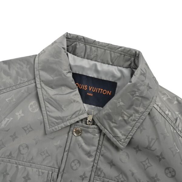 Louis Vuitton 24Fw Old Fashioned Thin Cotton Jacket Grey