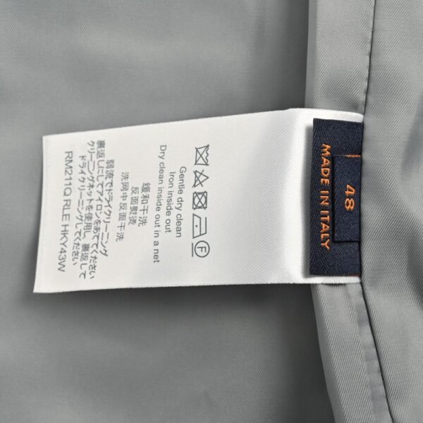 Louis Vuitton 24Fw Old Fashioned Thin Cotton Jacket Grey