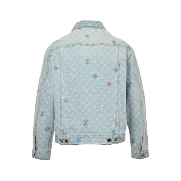 Louis Vuitton Tyler Denim jacket with monogram jacquard embroidery