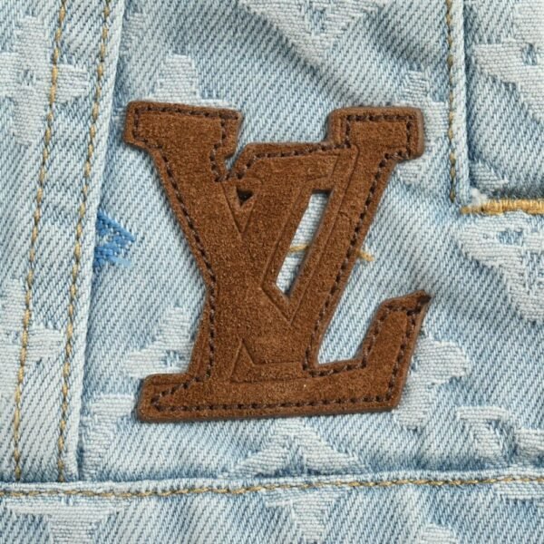 Louis Vuitton Tyler Denim jacket with monogram jacquard embroidery