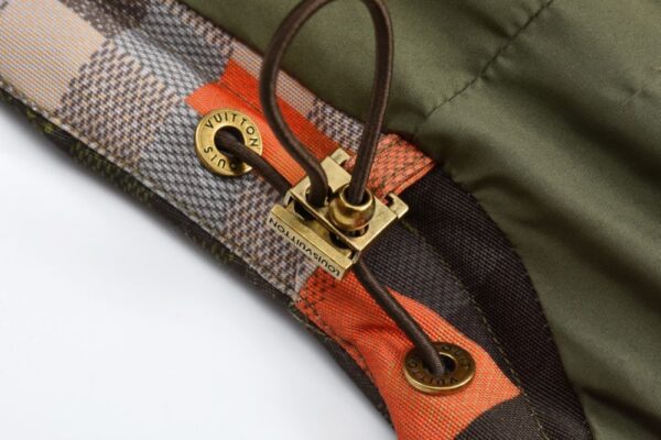Louis Vuitton 24Fw Camouflage mosaic padded jacket