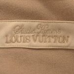 Louis Vuitton Embroidered leather panel jacket