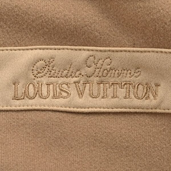 Louis Vuitton Embroidered leather panel jacket
