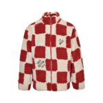 Louis Vuitton Nigo Checkerboard Sherpa Jacket