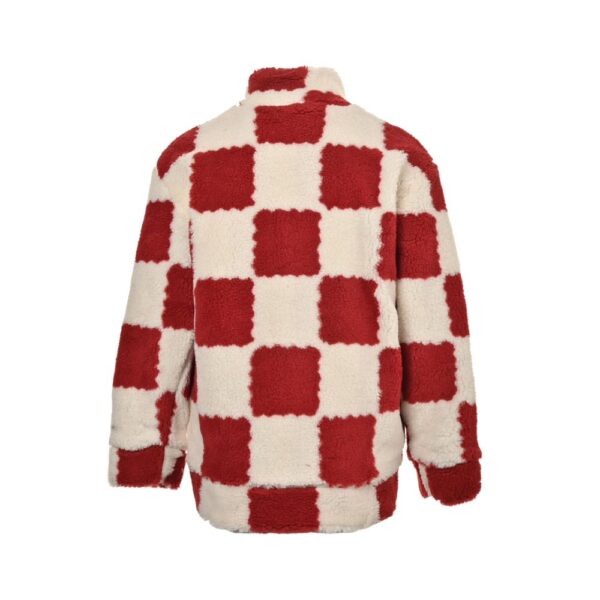 Louis Vuitton Nigo Checkerboard Sherpa Jacket