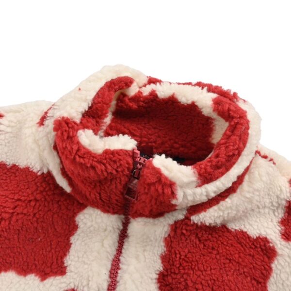 Louis Vuitton Nigo Checkerboard Sherpa Jacket