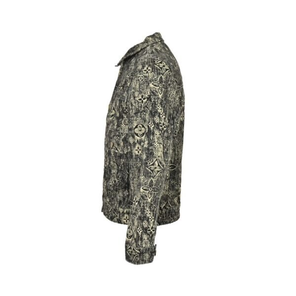 Louis Vuitton Vintage floral denim jacket