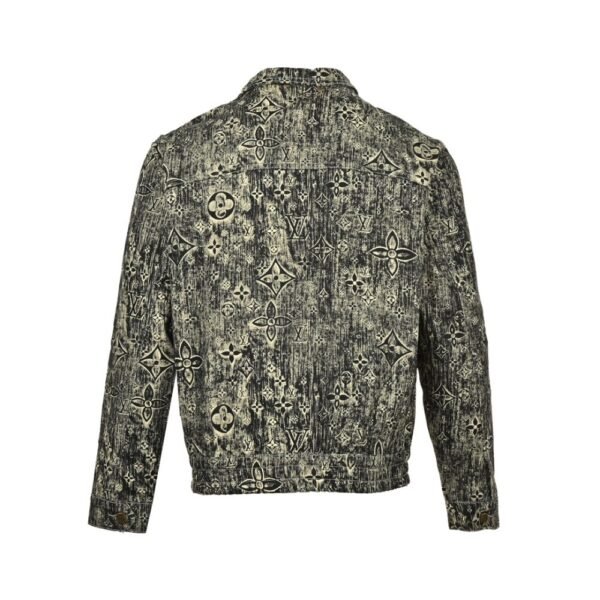 Louis Vuitton Vintage floral denim jacket