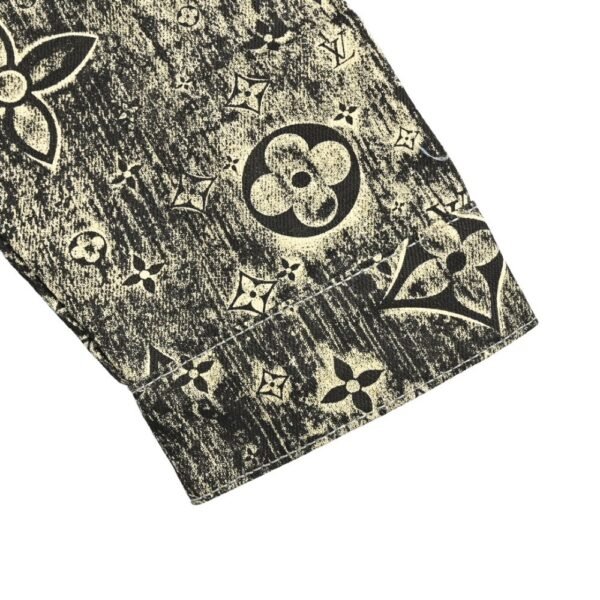 Louis Vuitton Vintage floral denim jacket