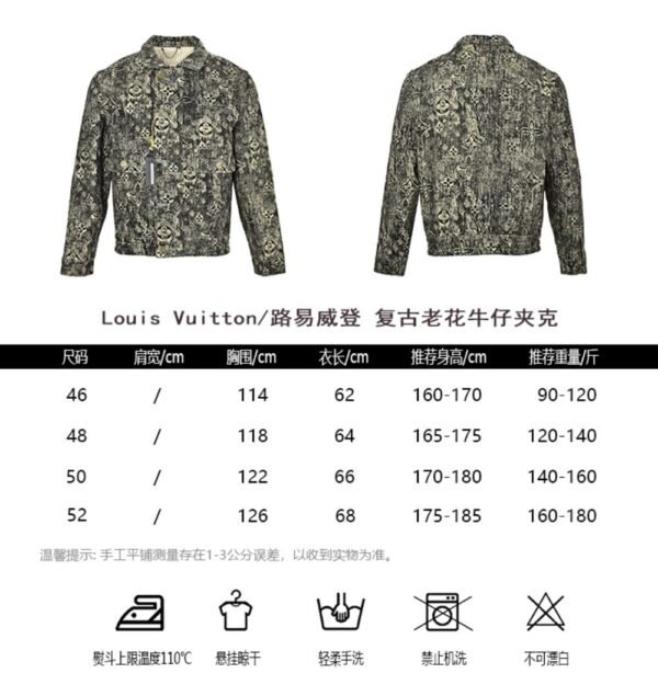 Louis Vuitton Vintage floral denim jacket