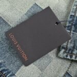 Louis Vuitton Mosaic checkerboard denim jacket