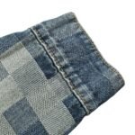 Louis Vuitton Mosaic checkerboard denim jacket