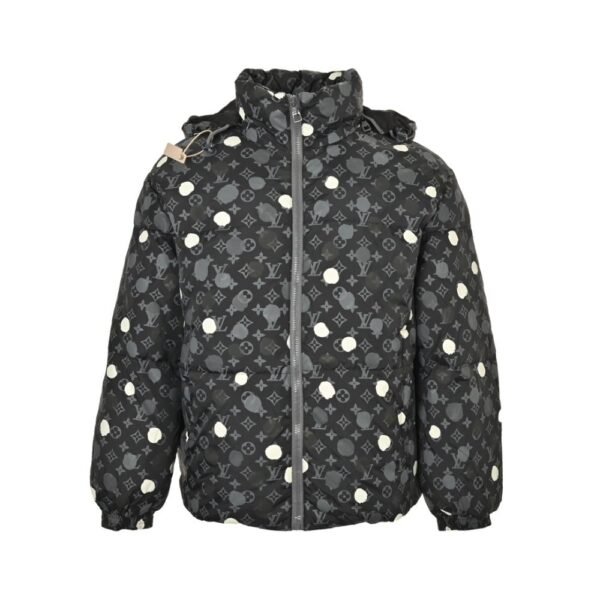 Louis Vuitton 23Fw Yayoi Kusama Polka Dot Down Jacket