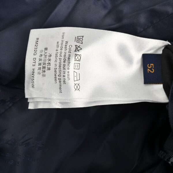 Louis Vuitton 23Fw all over print monogram velvet cotton jacket