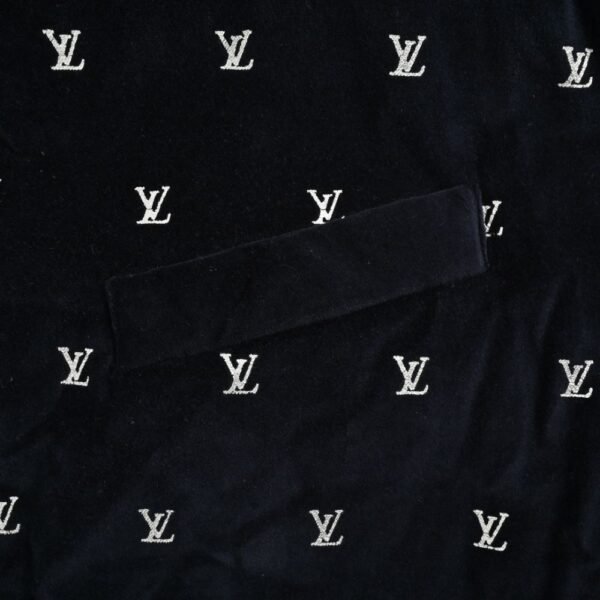 Louis Vuitton 23Fw all over print monogram velvet cotton jacket