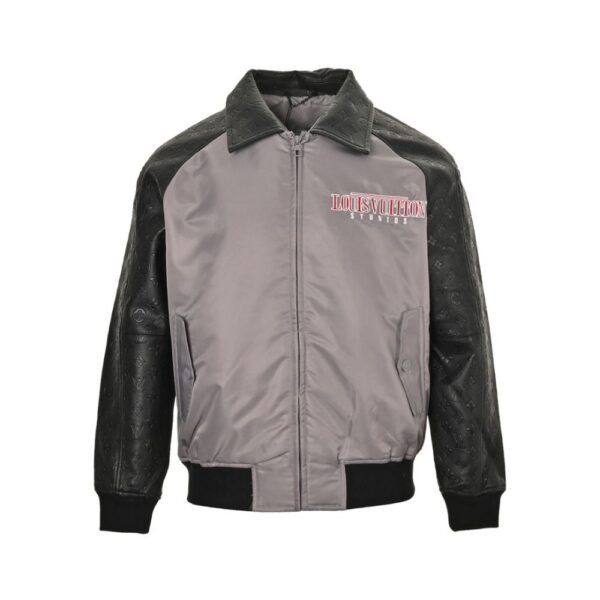 Louis Vuitton Baseball jacket with portrait embroidery