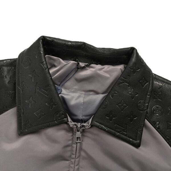 Louis Vuitton Baseball jacket with portrait embroidery