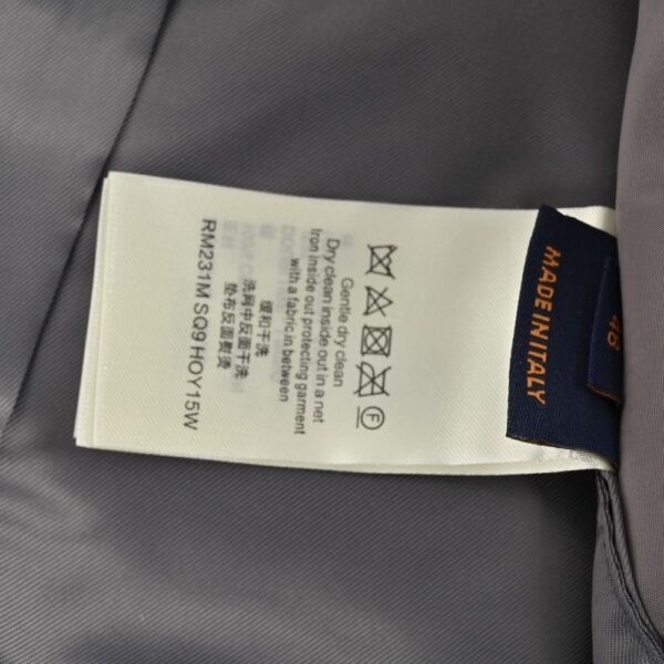 Louis Vuitton Baseball jacket with portrait embroidery