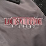 Louis Vuitton Baseball jacket with portrait embroidery