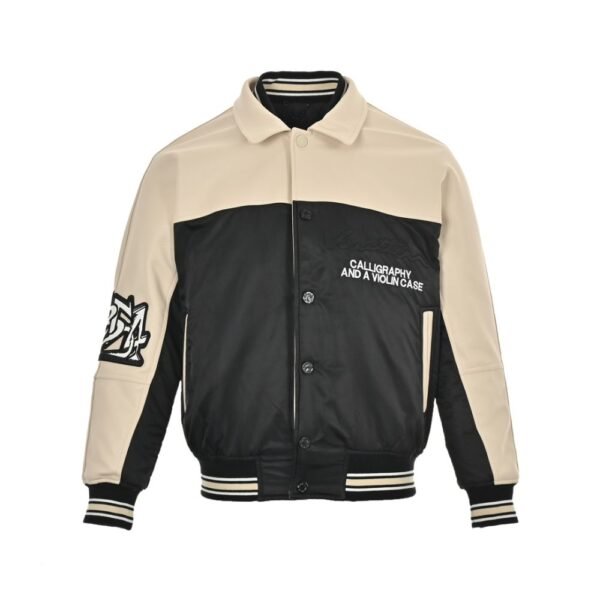 Louis Vuitton 23Fw Contrast Color Baseball Jacket