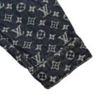 Louis Vuitton All-over jacquard pearl button denim jacket