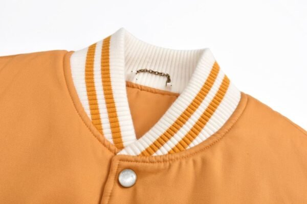 Louis Vuitton Braided leather cord baseball jacket