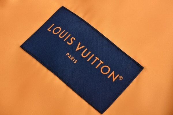 Louis Vuitton Braided leather cord baseball jacket