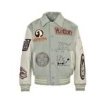 Louis Vuitton Devil's Eye Embroidered Baseball Jersey