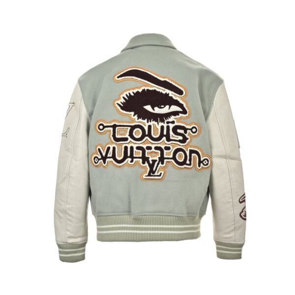 Louis Vuitton Devil's Eye Embroidered Baseball Jersey