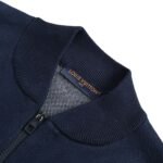 Louis Vuitton floral jacquard logo knitted jacket