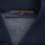 Louis Vuitton floral jacquard logo knitted jacket