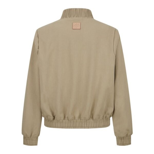 Louis Vuitton Embroidered logo baseball jacket