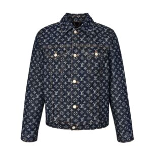 Louis Vuitton All over print jacquard denim jacket