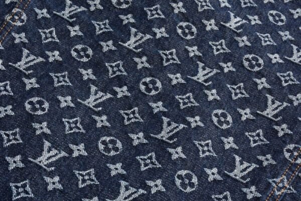 Louis Vuitton All over print jacquard denim jacket