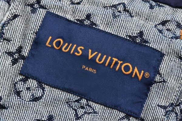Louis Vuitton All over print jacquard denim jacket