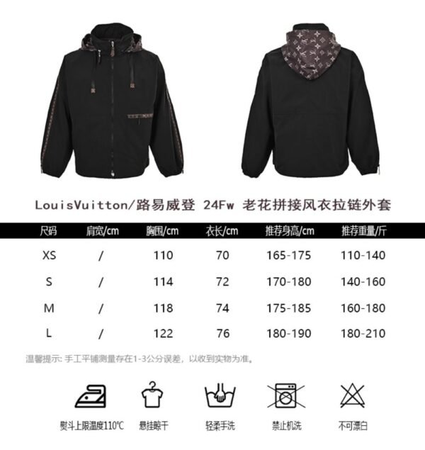 Louis Vuitton Zippered trench Jacket