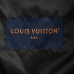 Louis Vuitton Embroidered lettering baseball jacket